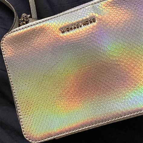 michael kors holographic bag